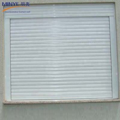 Control de temperatura exterior Persianas eléctricas de aluminio con hardware chino