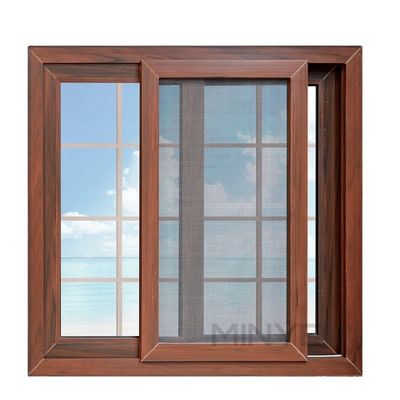 Ventanas de vidrio de aluminio blanco con diseño de estilo español de Shanghai
