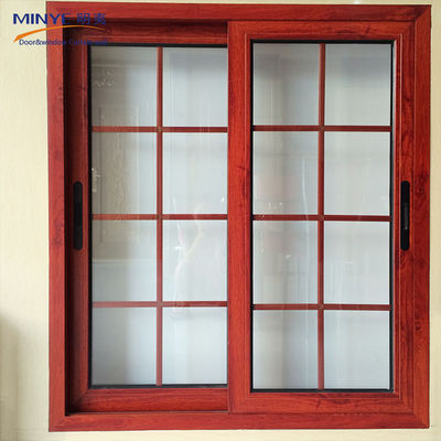 Ventanas de vidrio de aluminio blanco con diseño de estilo español de Shanghai