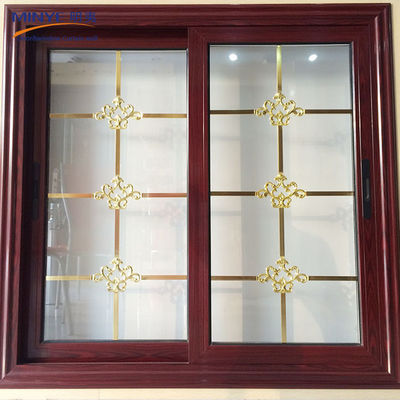 Ventanas de vidrio de aluminio blanco con diseño de estilo español de Shanghai
