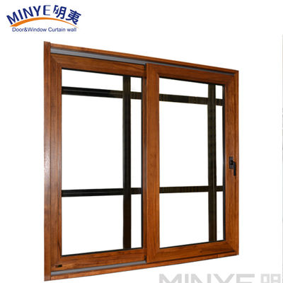 Ventanas de vidrio de aluminio blanco con diseño de estilo español de Shanghai