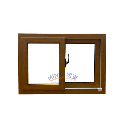 Ventanas corredizas de UPVC/PVC para mejorar la función insonorizada y a prueba de viento de Shanghai