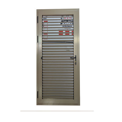 Puerta comercial de perfiles de aluminio CE con superficie terminada y pizarras de aluminio