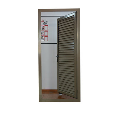 Puerta comercial de perfiles de aluminio CE con superficie terminada y pizarras de aluminio