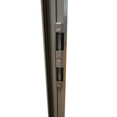 Puerta comercial de perfiles de aluminio CE con superficie terminada y pizarras de aluminio