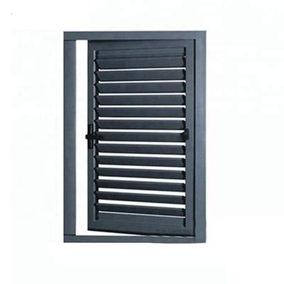 Tamaño personalizado Persianas y persianas de plantación de aluminio para ventanas interiores Manijas de perfil