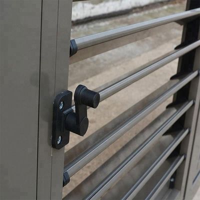 Tamaño personalizado Persianas y persianas de plantación de aluminio para ventanas interiores Manijas de perfil