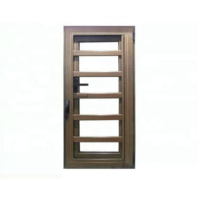 Tamaño personalizado Persianas y persianas de plantación de aluminio para ventanas interiores Manijas de perfil