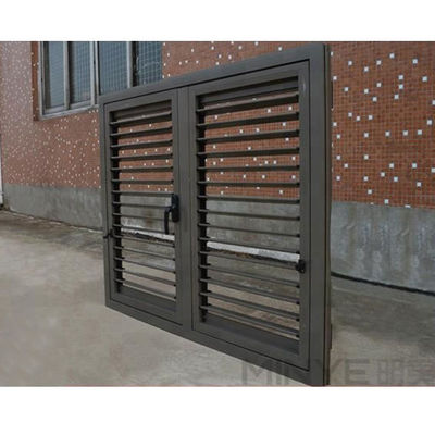 Belleza y eficiencia de aluminio ajustable de las luvas de plantación persianas Casement Ventanas