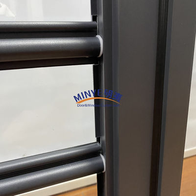 Cerradura de aluminio de aleación y vidrio para el exterior de la casa europea al estilo estadounidense
