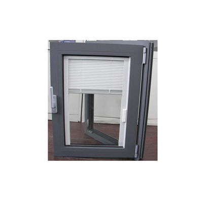 Ajuste del campo visual Ventana de aluminio con persiana interna y doble cristal
