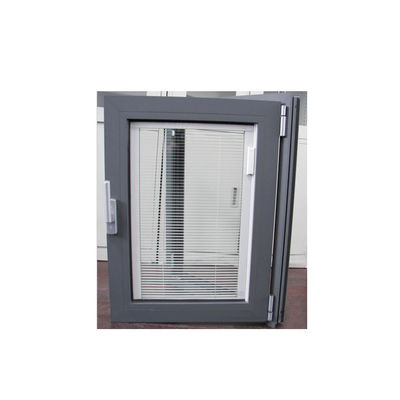 Ajuste del campo visual Ventana de aluminio con persiana interna y doble cristal