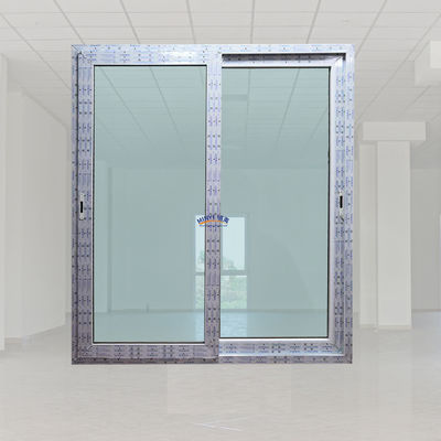 Puerta corredera de cristal UPVC impermeable y resistente al viento para el estilo de diseño del suroeste