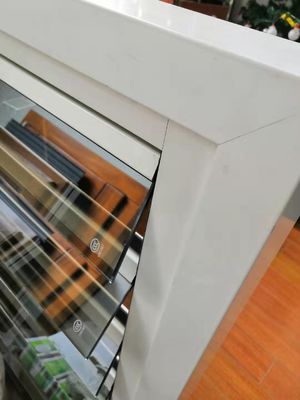 Ventanas de persianas de aluminio para estética y ventilación en colores personalizados