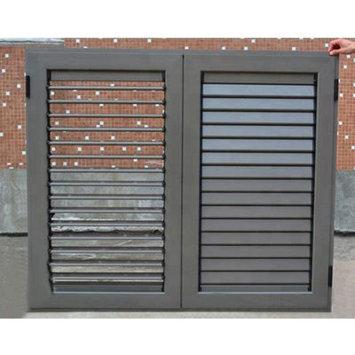 Persiana de plantación de aluminio para ventanas con tamaño de luzera de 50,8 mm y forma personalizada