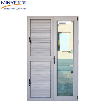 Ventana de aluminio con doble acristalamiento de doble acristalamiento con superficie terminada