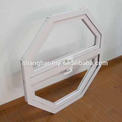 5mm-12mm de vidrio en forma de círculo de espectros doble panel giratorio de ventana de carcasa para el flujo de aire y la estética