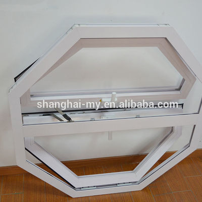 5mm-12mm de vidrio en forma de círculo de espectros doble panel giratorio de ventana de carcasa para el flujo de aire y la estética