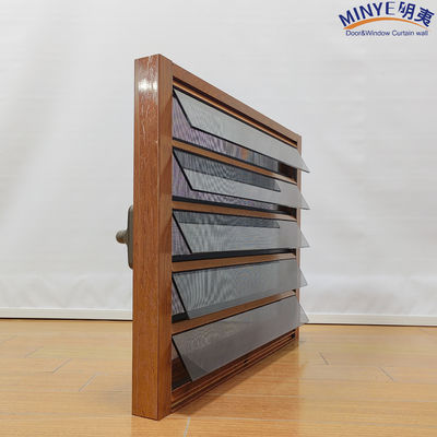 Persiana de vidrio ajustable para casas exteriores de estilo europeo en colores personalizados