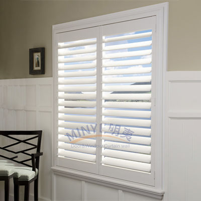 Ventana de persiana de revestimiento de PVC de pantalla de fibra de vidrio contra mosquitos con hardware chino superior