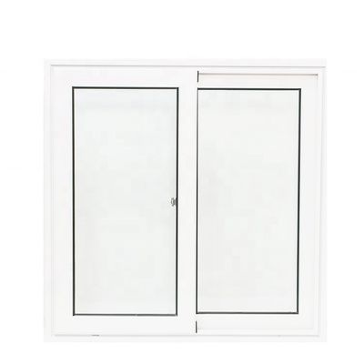 Upvc o vidrio de vinilo deslizante impacto de huracán Ventanas y puertas con pantalla magnética