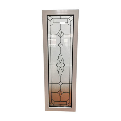 Diseño de ventanas de esquina de balcón de aluminio con apertura horizontal y marco de vidrio templado