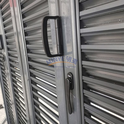 Finca de aluminio plegable de alta resistencia para villas modernas