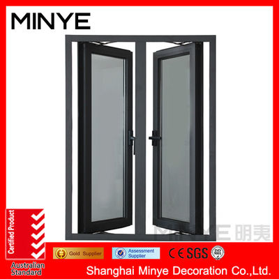 1.4mm hardware chino o alemán Aluminio Ventanas de baño para ventanas de baño de vidrio