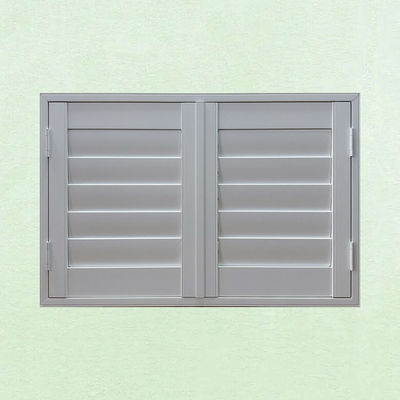 Ventilación de aire Ventana de persiana de vinilo La mejor opción para la ventilación de almacenes
