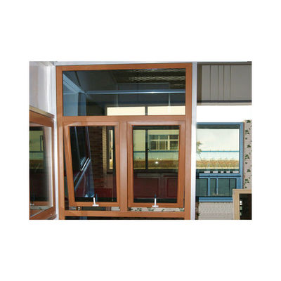 Venta de ventanas de baño de aluminio de estilo Swing Open con diseño de punta suspendida y recubrimiento en polvo