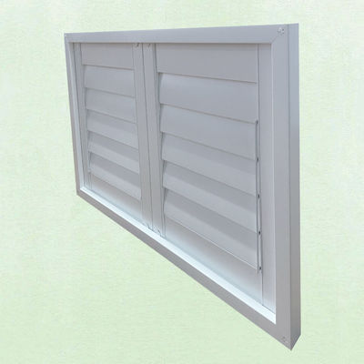 Ventilación de aire Ventana de persiana de vinilo La mejor opción para la ventilación de almacenes