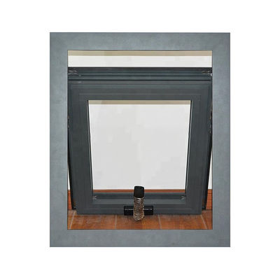 Venta de ventanas de baño de aluminio de estilo Swing Open con diseño de punta suspendida y recubrimiento en polvo