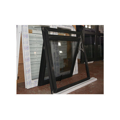 Venta de ventanas de baño de aluminio de estilo Swing Open con diseño de punta suspendida y recubrimiento en polvo