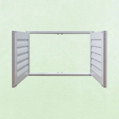 Ventilación de aire Ventana de persiana de vinilo La mejor opción para la ventilación de almacenes