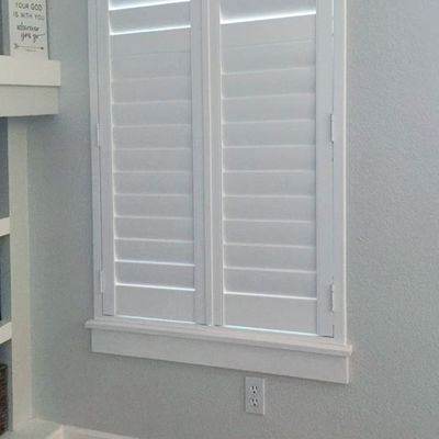 Ventilación de aire Ventana de persiana de vinilo La mejor opción para la ventilación de almacenes