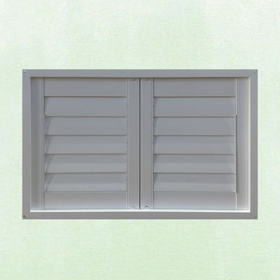Ventilación de aire Ventana de persiana de vinilo La mejor opción para la ventilación de almacenes