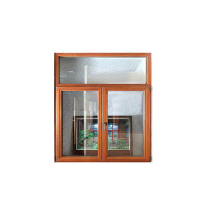 Ventanas y puertas de aluminio de color de madera para necesidades personalizadas