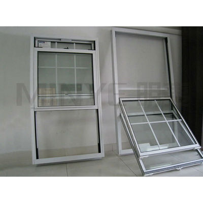 Patrón de apertura vertical de aluminio de ventana deslizante hacia arriba y hacia abajo para tamaño personalizado