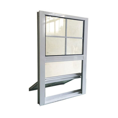 Patrón de apertura vertical de aluminio de ventana deslizante hacia arriba y hacia abajo para tamaño personalizado