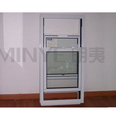 Patrón de apertura vertical de aluminio de ventana deslizante hacia arriba y hacia abajo para tamaño personalizado