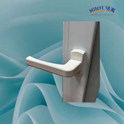 Kin Long China Hardware de la parte superior de PVC inclinación y vuelta de la ventana con vidrio doble templado