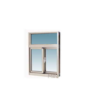 Estilo de diseño postmoderno Ventanas de vidrio de sombra de sol con perfil de aluminio estándar 6063-T5