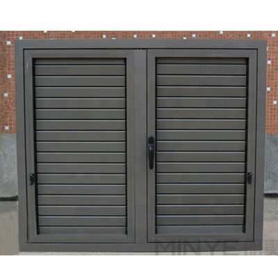 1.4mm-2.0mm espesor de perfil persianas de plantación de aleación de aluminio para ventanas americanas