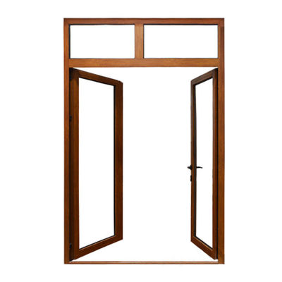 Puerta de aluminio con protección acústica de 30-40 dB y resistencia al viento de hasta 4500 PA