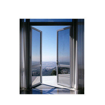 Puerta de aluminio con protección acústica de 30-40 dB y resistencia al viento de hasta 4500 PA