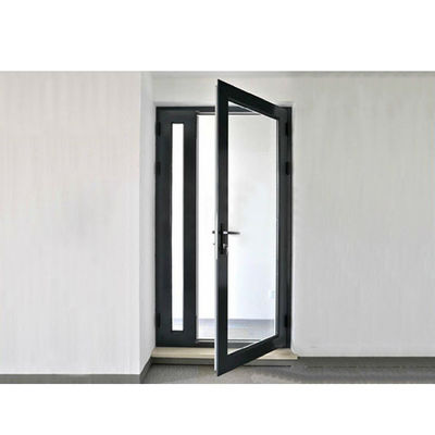 Puerta de aluminio con protección acústica de 30-40 dB y resistencia al viento de hasta 4500 PA