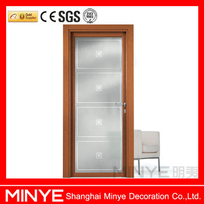 Acero inoxidable Accesorio de cristal de aluminio de puerta de baño bisagra para puertas de baño privadas