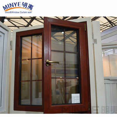 Hardware Gran ventana de aluminio Ventanas de vidrio Diseño más reciente con apertura horizontal