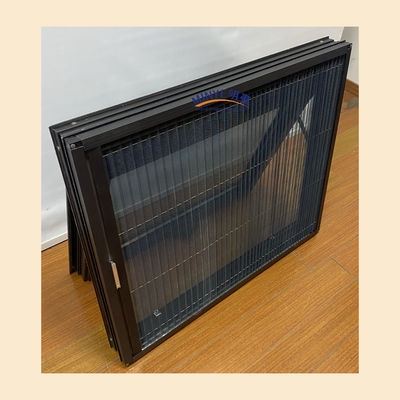 Ventanas de vidrio doble templado tamaño estándar de la ventana del baño para el perfil de aluminio
