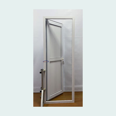 Puerta de entrada terminada de casamento francés con malla de pantalla de plástico y buen sellado